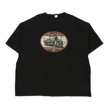  Vintage black Xenia Ohio Harley Davidson T-Shirt - mens xxxx-large