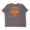 Vintage grey Oconomowoc WI Harley Davidson T-Shirt - mens xxx-large