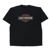 Vintage black Toledo Ohio Harley Davidson T-Shirt - mens xxx-large