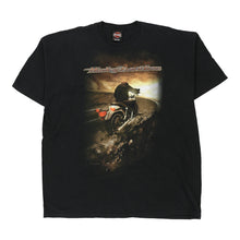  Vintage black Manitowoc Harley Davidson T-Shirt - mens xxx-large