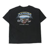 Vintage black Athens Ohio Harley Davidson T-Shirt - mens xxx-large