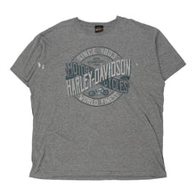  Vintage grey Harley Davidson T-Shirt - mens xx-large