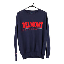  Vintage navy Belmont University Jansport Sweatshirt - mens small