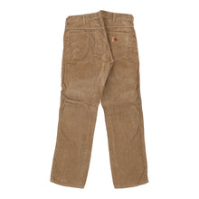  Vintage brown Carhartt Cord Trousers - mens 30" waist