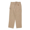 Vintage beige Carhartt Carpenter Trousers - mens 34" waist