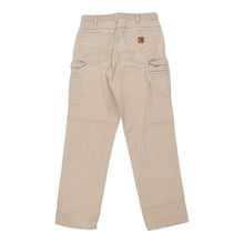  Vintage beige Carhartt Cargo Trousers - mens 32" waist