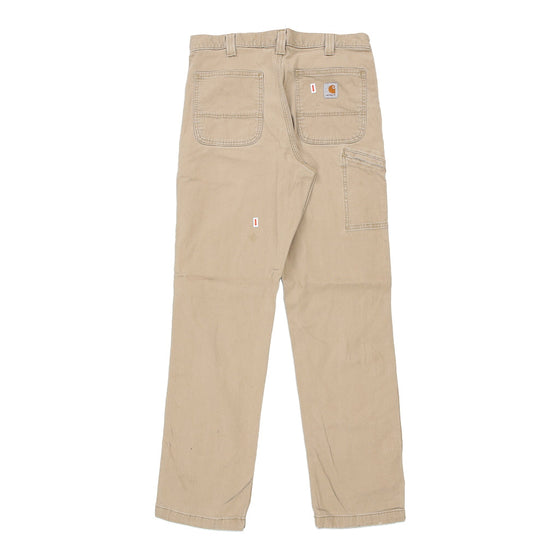 Vintage beige Carhartt Cargo Trousers - mens 33" waist