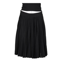  Vintage black One Penny Midi Skirt - womens x-large