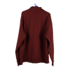 Vintage burgundy Champion 1/4 Zip - mens x-large