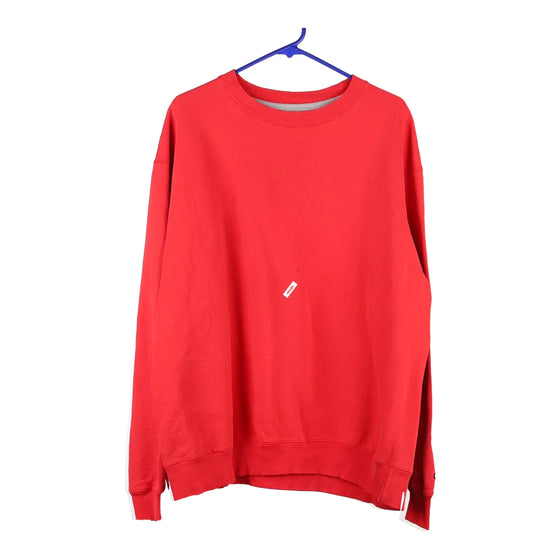 Vintage red Champion Sweatshirt - mens x-large