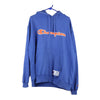 Vintage blue Champion Hoodie - mens x-large