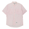 Vintage pink Levis Short Sleeve Shirt - mens medium