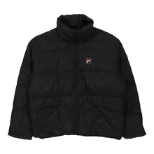  Vintage black Fila Puffer - mens x-large