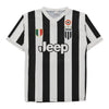 Vintage black & white Juventus Replica Football Shirt - mens small