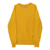 Vintage yellow Nike Sweatshirt - mens medium