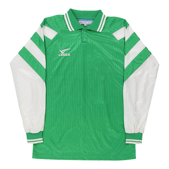 Vintage green Legea Football Shirt - mens medium