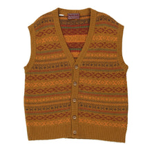  Vintage brown Marlboro Classics Sweater Vest - mens x-large