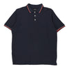 Vintage navy Coveri Polo Shirt - mens large