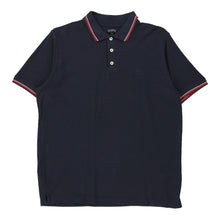  Vintage navy Coveri Polo Shirt - mens large