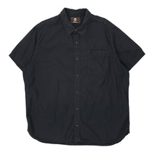  Vintage black Timberland Short Sleeve Shirt - mens x-large