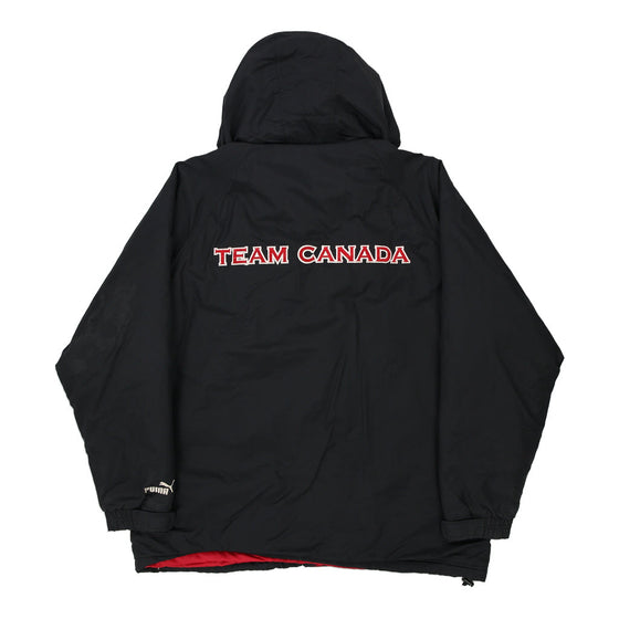 Vintage black Canada Puma Jacket - mens large