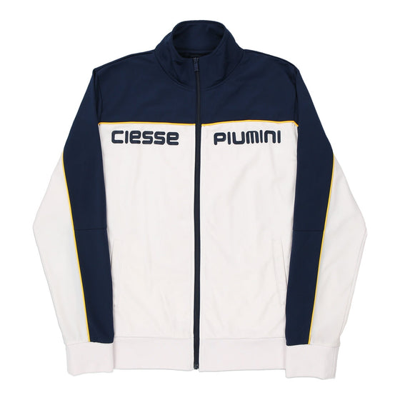 Vintage white Ciesse Piumini Track Jacket - mens x-large