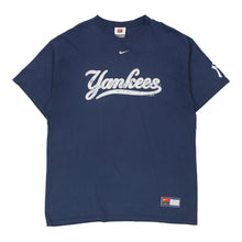  Vintage navy New York Yankees Nike T-Shirt - mens x-large