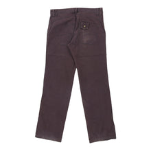  Vintage purple Sisley Trousers - womens 32" waist