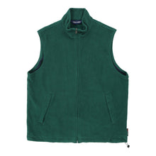  Vintage green Polo Golf Fleece Gilet - mens large