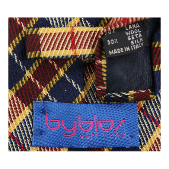 Vintage multicoloured Byblos Tie - mens no size