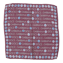  Dolce & Gabbana Handkerchief - No Size Red Silk