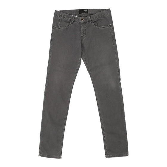 Love Moschino Jeans - 33W UK 12 Grey Cotton