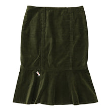  Max Mara Skirt - 28W UK 8 Green Cotton