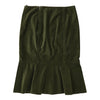 Max Mara Skirt - 28W UK 8 Green Cotton