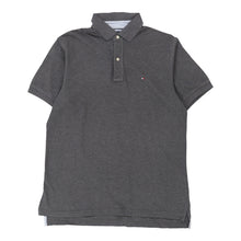  Vintage grey Tommy Hilfiger Polo Shirt - mens medium