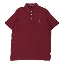  Vintage burgundy Polo Ralph Lauren Polo Shirt - mens large