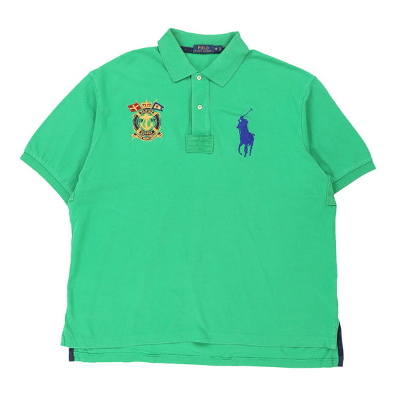 Vintage green Ralph Lauren Polo Shirt - mens x-large