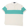 Vintage block colour Polo Ralph Lauren Polo Shirt - mens medium