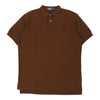 Vintage brown Polo Ralph Lauren Polo Shirt - mens large