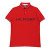 Vintage red Tommy Hilfiger Polo Shirt - mens x-small