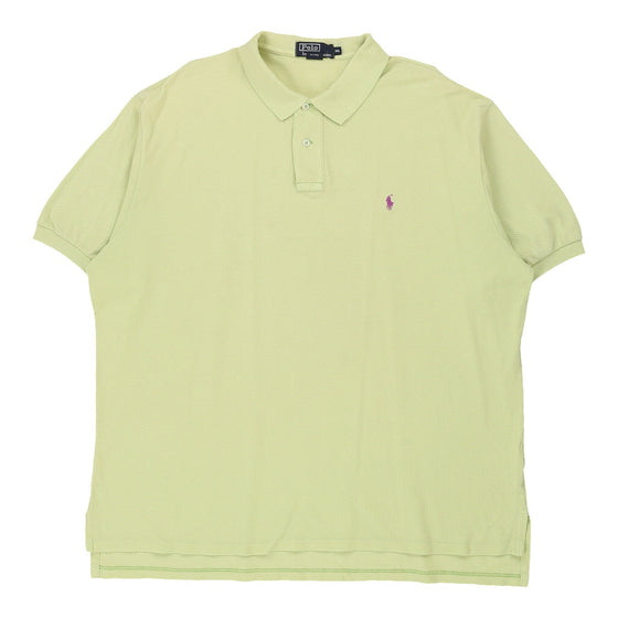 Vintage green Polo Ralph Lauren Polo Shirt - mens xx-large