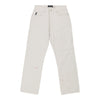 Vintage white Armani Jeans Trousers - mens 30" waist