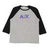 Vintage grey Armani Exchange Long Sleeve T-Shirt - mens large