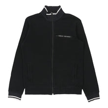  Vintage black Armani Exchange Zip Up - mens small