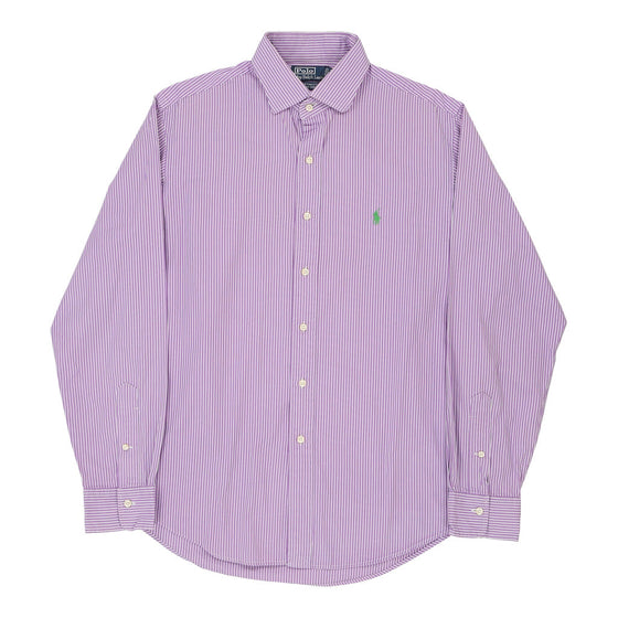 Vintage purple Custom Fit. Ralph Lauren Shirt - mens large