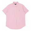 Vintage pink Ralph Lauren Shirt - mens large