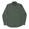 Vintage green Custom Fit. Ralph Lauren Shirt - mens large