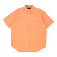  Vintage orange Blake Ralph Lauren Short Sleeve Shirt - mens large