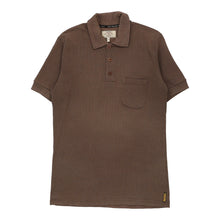  Vintage brown Armani Jeans Polo Shirt - mens x-large