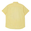 Vintage yellow Iceberg Short Sleeve Shirt - mens x-large